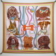 Hermes Jour De Casting Scarf 90 In Gold