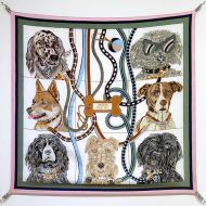 Hermes Jour De Casting Scarf 90 In Pink