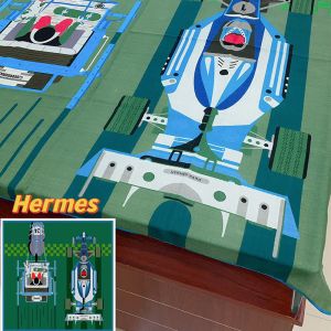 Hermes First & Chic Shawl 140 In Green